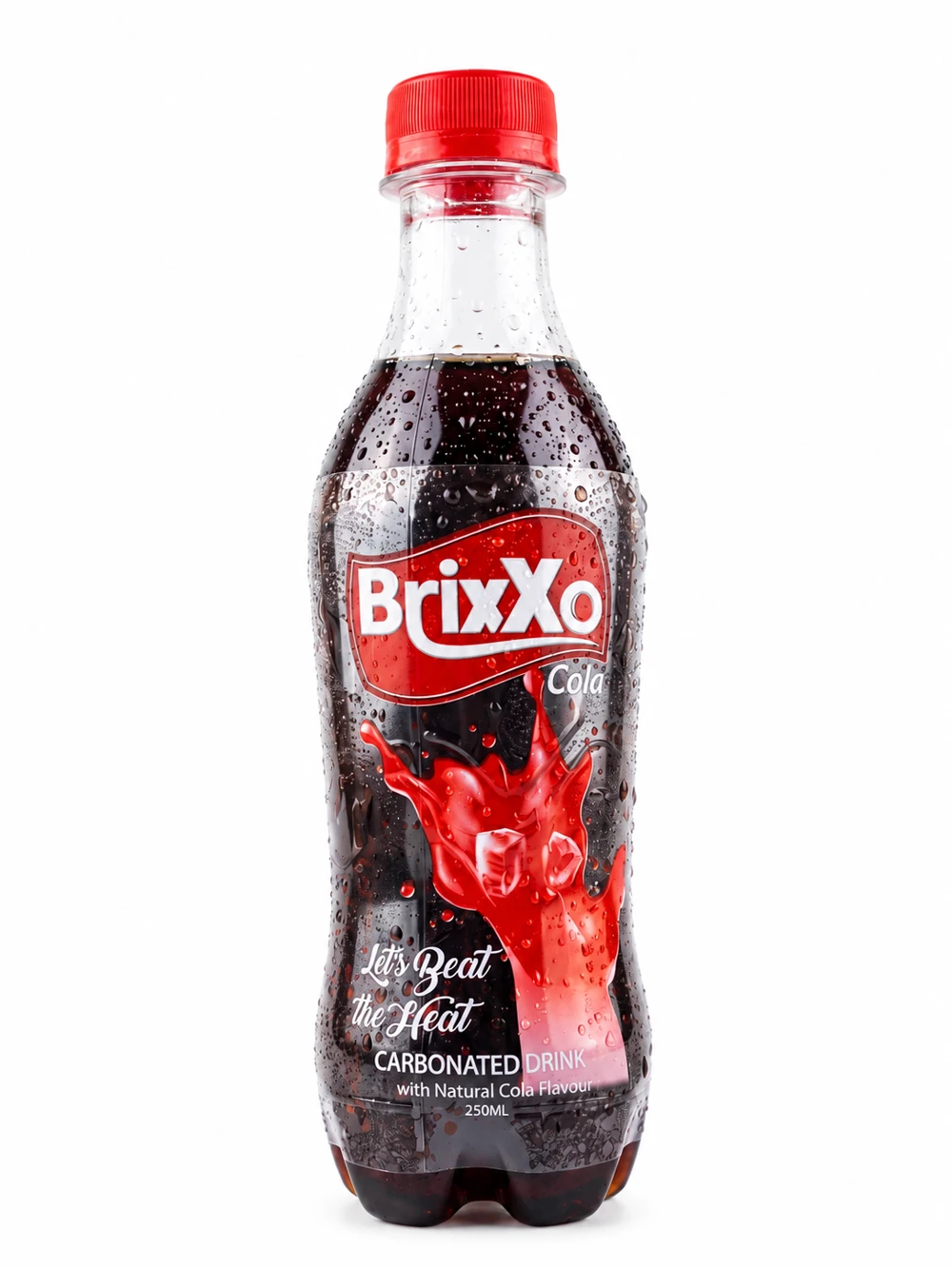 BrixXo Cola bottle with red cap