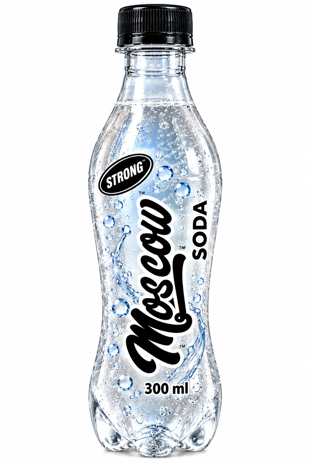 Moscow Strong Soda bottle